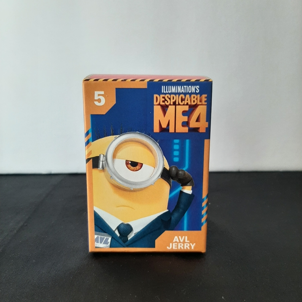 Despicable Me 4 McDonald's 2024 Collection Toy #5 Mini AVL Jerry Minions